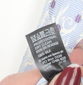 Marks and Spencer Multicoloured Floral Silk Tie