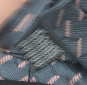 Mens Baumler Grey Geometric 100% Slim Tie