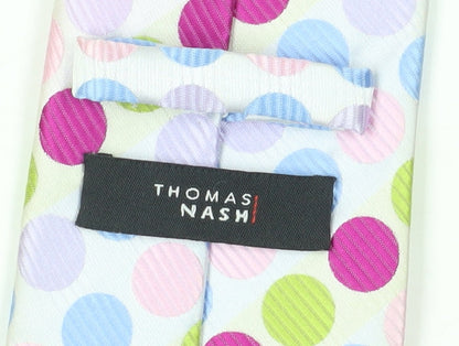 Thomas Nash Men's Multicoloured Polka Dot Tie