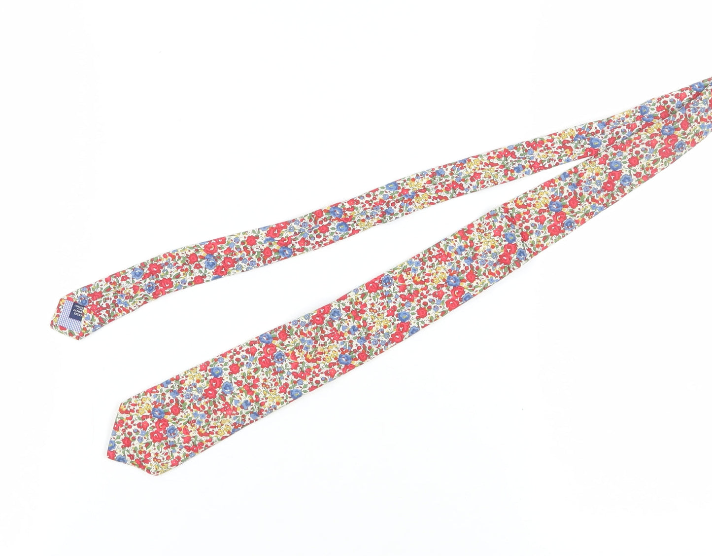Mens Charles Tyrwhitt Multicoloured Floral 100% Cotton  Tie