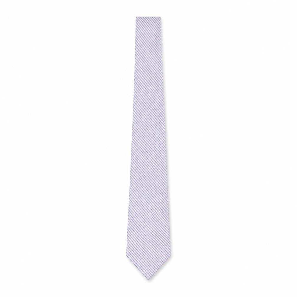 Dehavilland Men's Blue Geometric Slim Tie