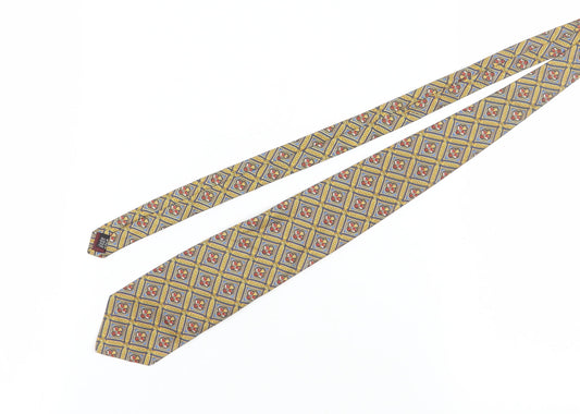Austin Reed Men's Multicoloured Geometric Silk Tie