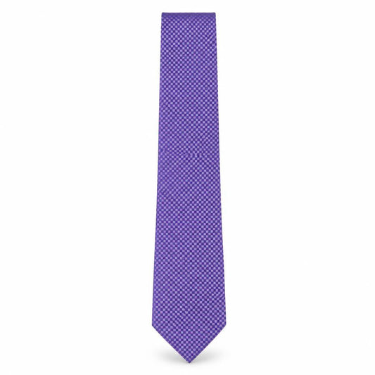 Classico by Michelsons Men's Purple Geometric Tie