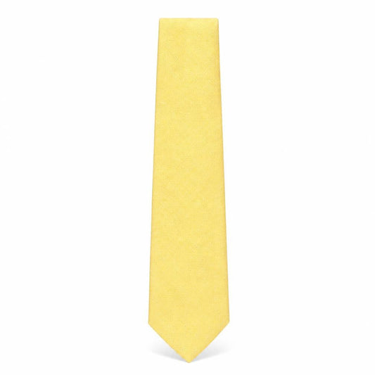 Mens Savoy Taylors Guild Yellow  100% Silk  Tie