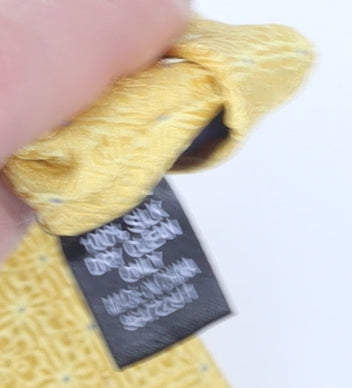 Savoy Taylors Guild Yellow Silk Men's Tie