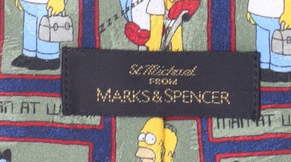 Marks and Spencer Cartoon Multicoloured Men's Tie