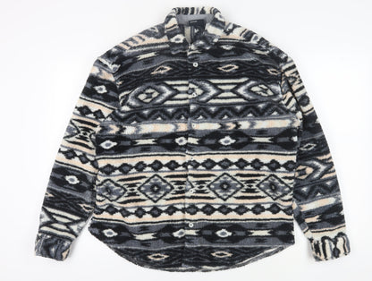 ASOS Design Men's Multicoloured Geometric Jacket L