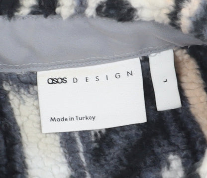 ASOS Design Men's Multicoloured Geometric Jacket L