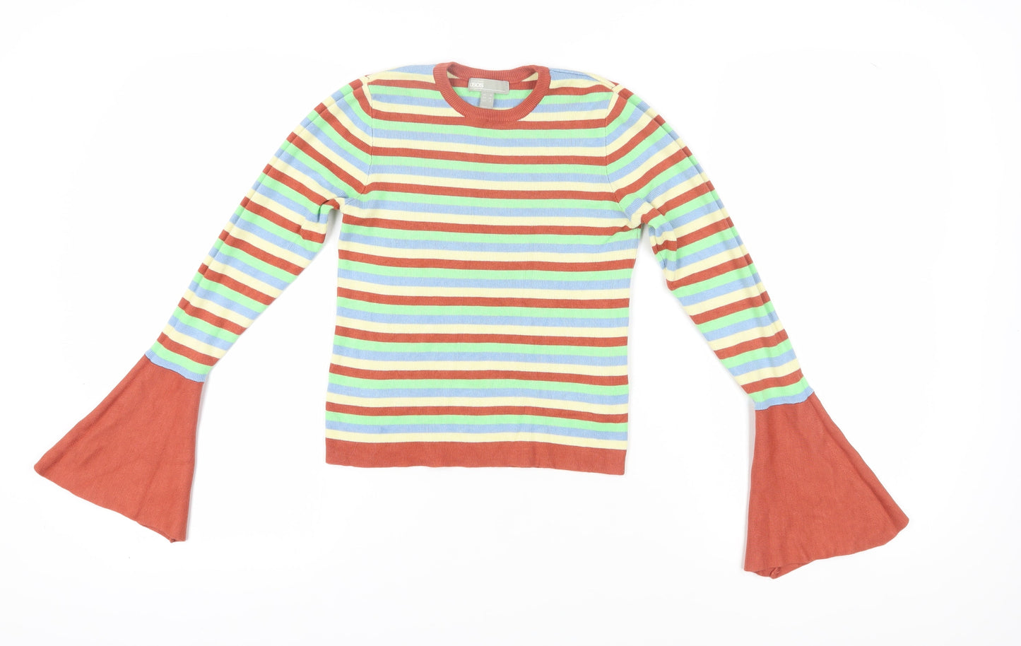 Womens UK Size 8 ASOS Multicoloured Pullover Jumper