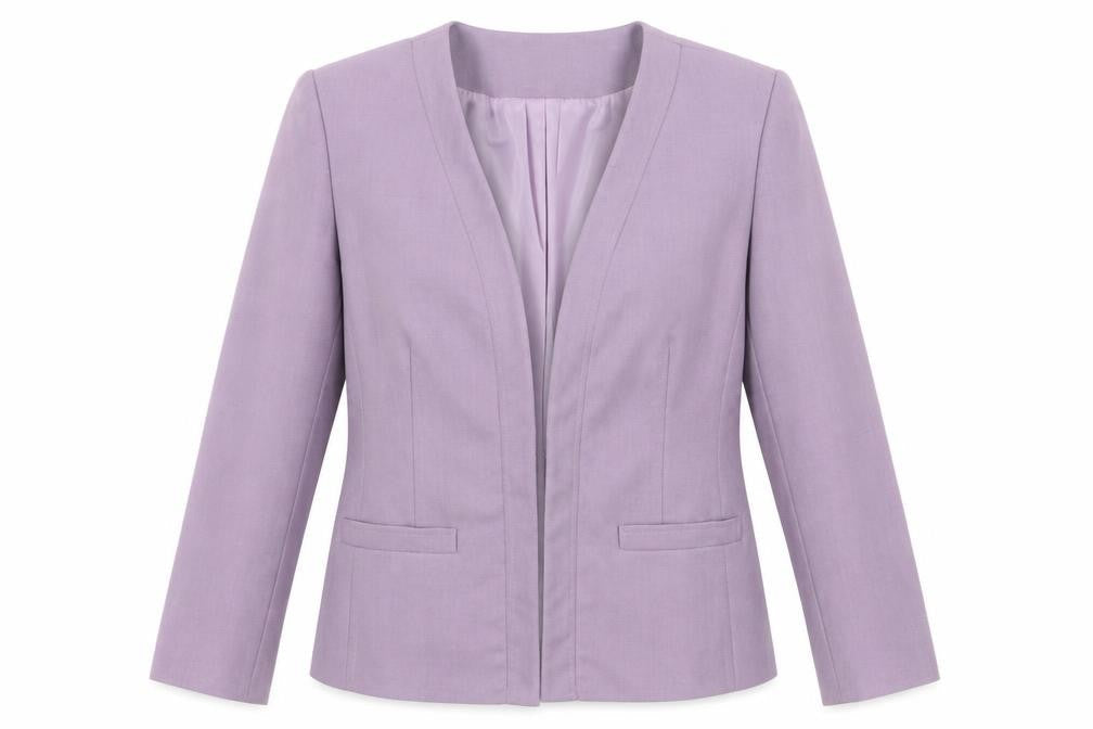 Womens UK Size 14 EWM Regular Purple Suit Jacket