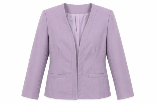 Womens UK Size 14 EWM Regular Purple Suit Jacket
