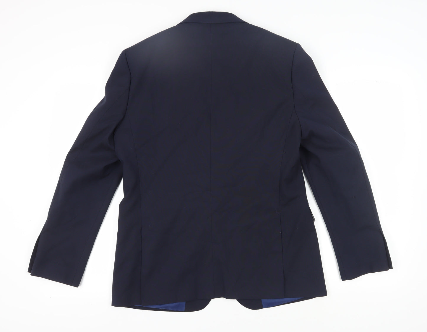 Mens UK Size 42 Burton Regular Blue Suit Jacket
