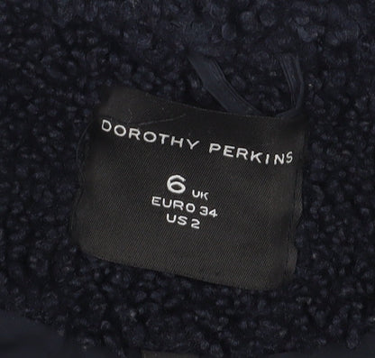Womens UK Size 6 Dorothy Perkins Black Basic Jacket