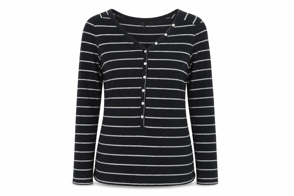 Womens UK Size 12 Marks and Spencer Black Basic Button-Up