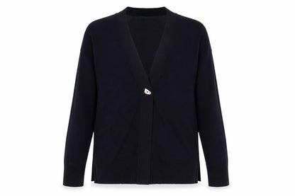Womens UK Size 10 NEXT Black Cardigan Jumper