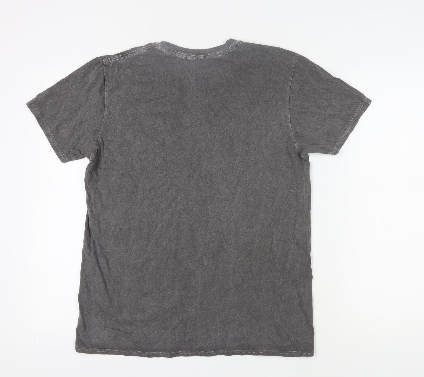 Womens UK Size S PRETTYLITTLETHING Grey Basic T-Shirt