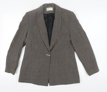 Minuet Women's Brown Wool Blend Suit Jacket Size 12