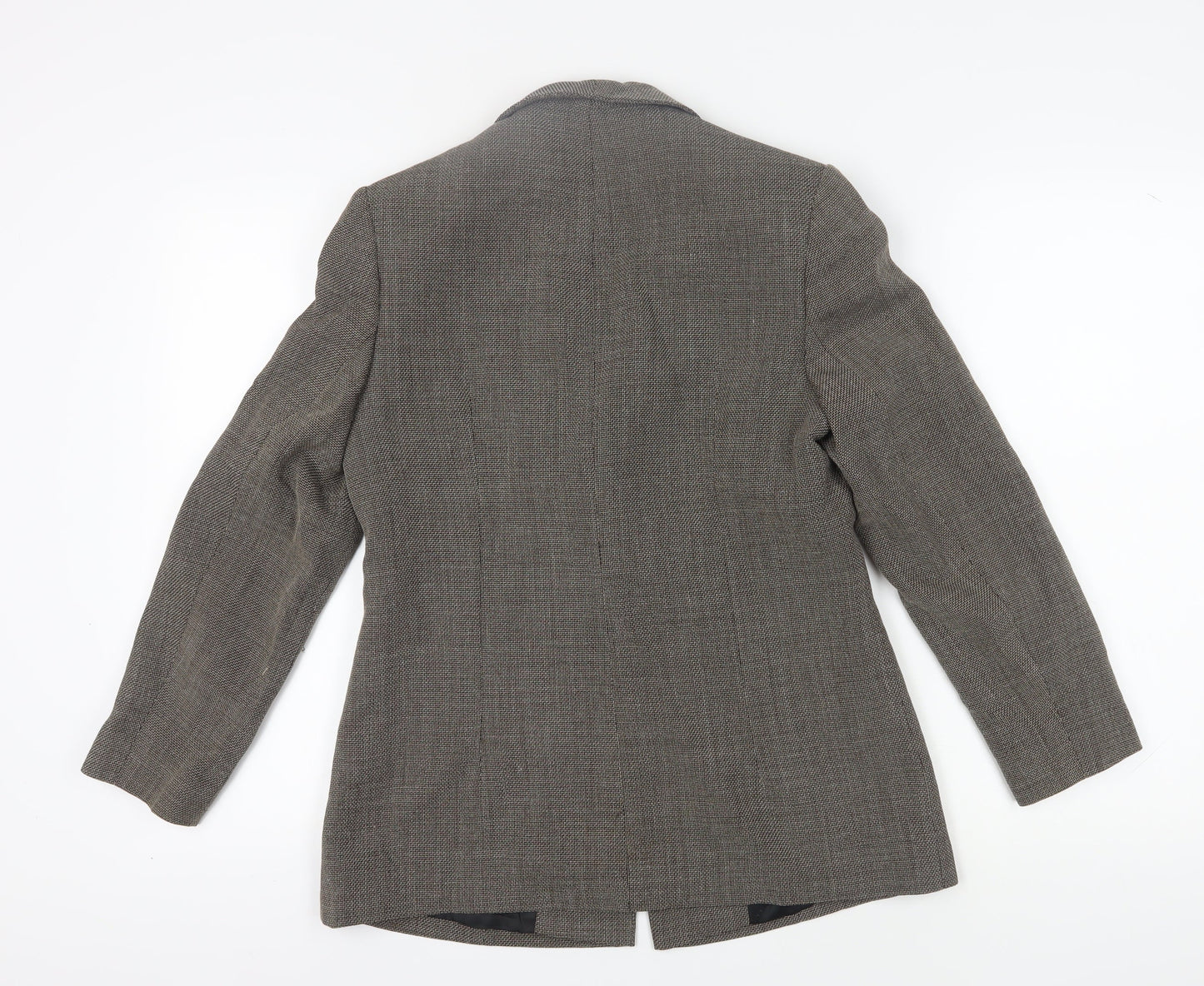 Minuet Women's Brown Wool Blend Suit Jacket Size 12