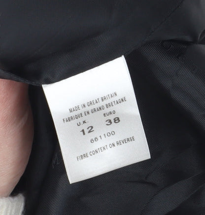 Minuet Women's Brown Wool Blend Suit Jacket Size 12