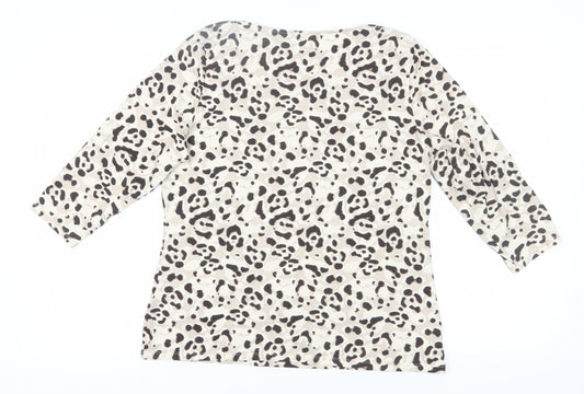 Womens UK Size 16 Marks and Spencer Multicoloured Basic T-Shirt