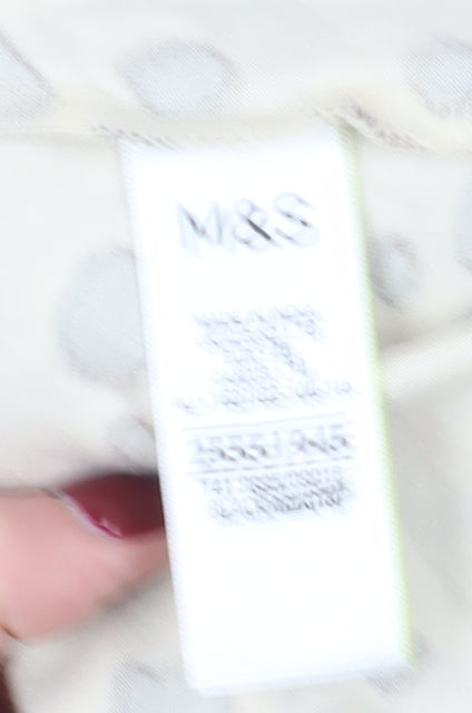 Womens UK Size 16 Marks and Spencer Multicoloured Basic T-Shirt