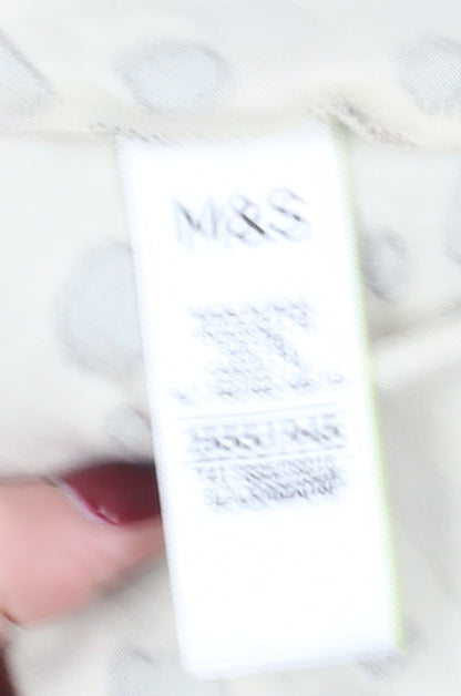 Womens UK Size 16 Marks and Spencer Multicoloured Basic T-Shirt
