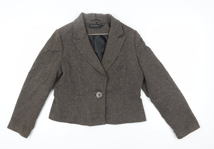 Womens UK Size 12 Planet Regular Brown Suit Jacket