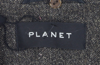 Womens UK Size 12 Planet Regular Brown Suit Jacket