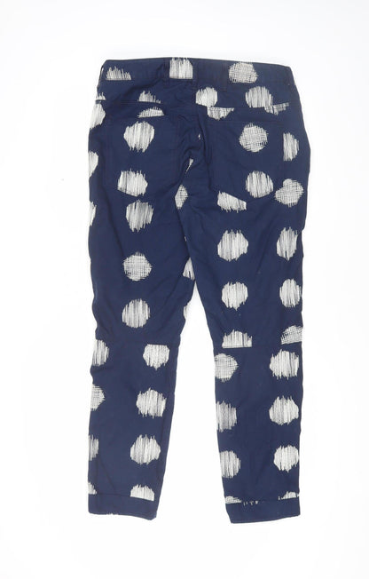 G-Star RAW Women's Blue Polka Dot Chino Trousers