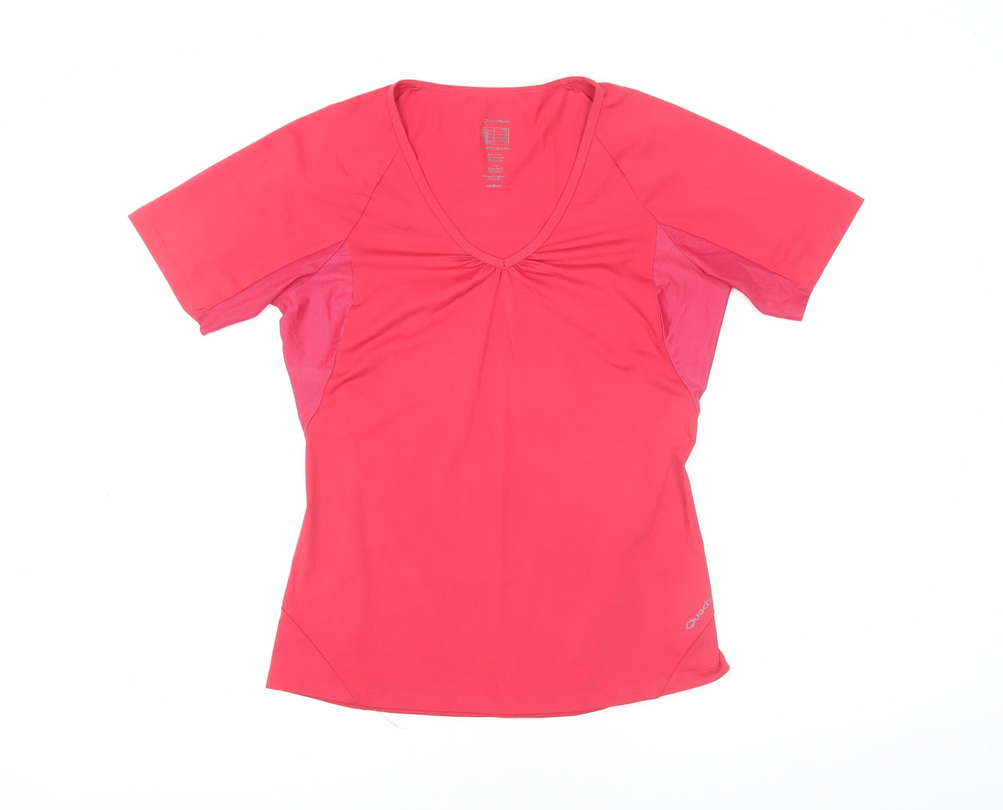 Quechua Women's Pink M Activewear T-Shirt