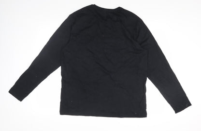 PlayStation Men's Black Graphic Long Sleeve T-Shirt L