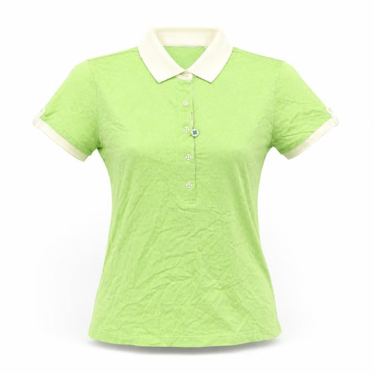 Clover by Bobby Jones Women's Green Polo, Medium