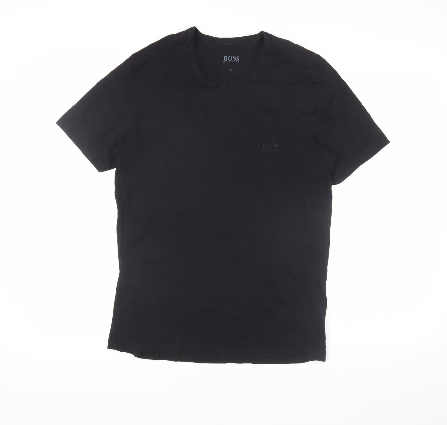 Mens UK Size M HUGO BOSS Black  T-Shirt