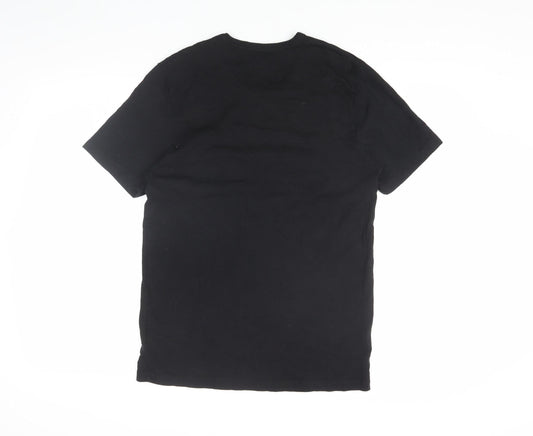 Mens UK Size M HUGO BOSS Black  T-Shirt