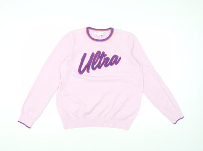 Henry Holland Women's Pink Pullover Jumper