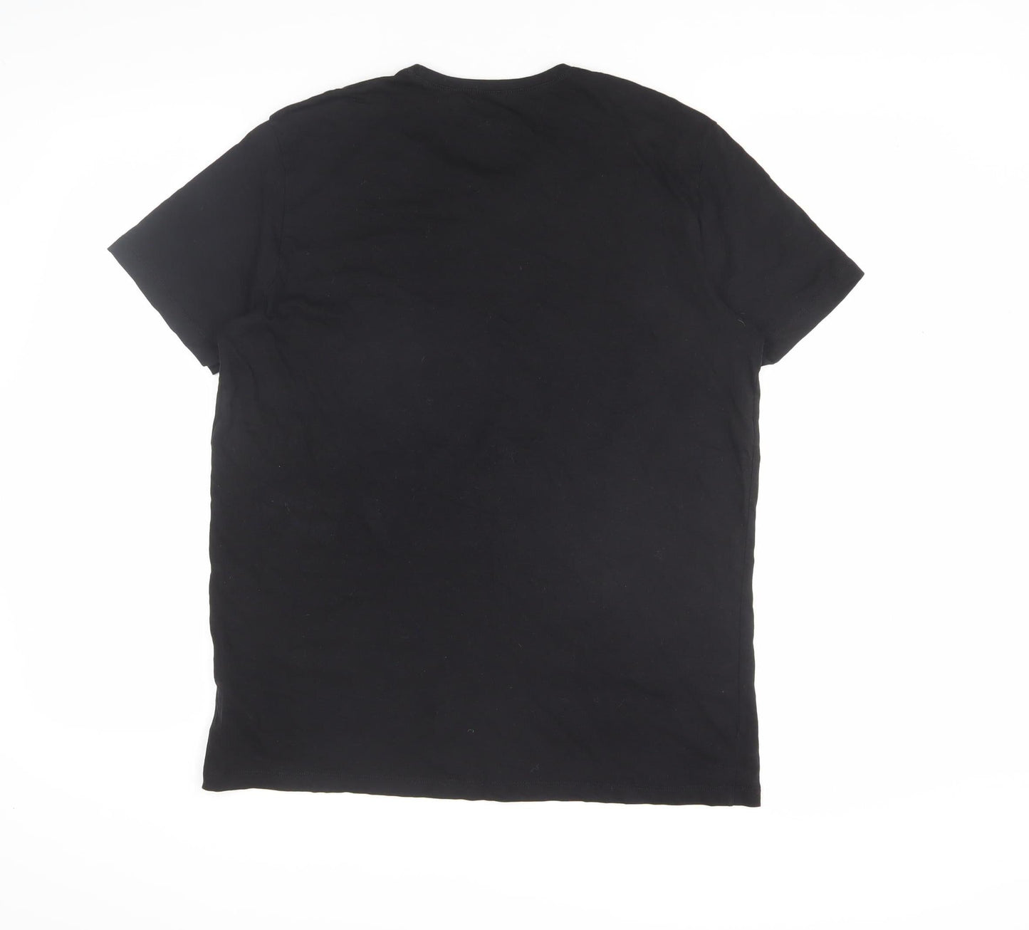Mens UK Size S HUGO BOSS Black  T-Shirt