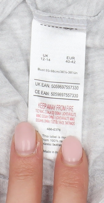 Barbie Women's White Long Sleeve T-Shirt Size 12