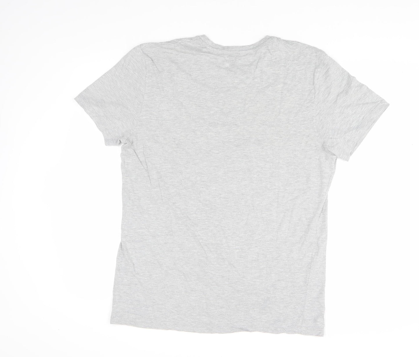 Star Wars Men's Grey T-Shirt L Christmas AT-AT