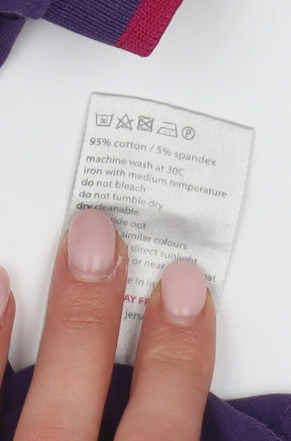 Mountain Warehouse Women's Purple Polo Shirt Size 8