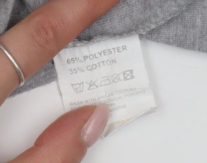 Slazenger Men's Grey Crew Neck T-Shirt Medium