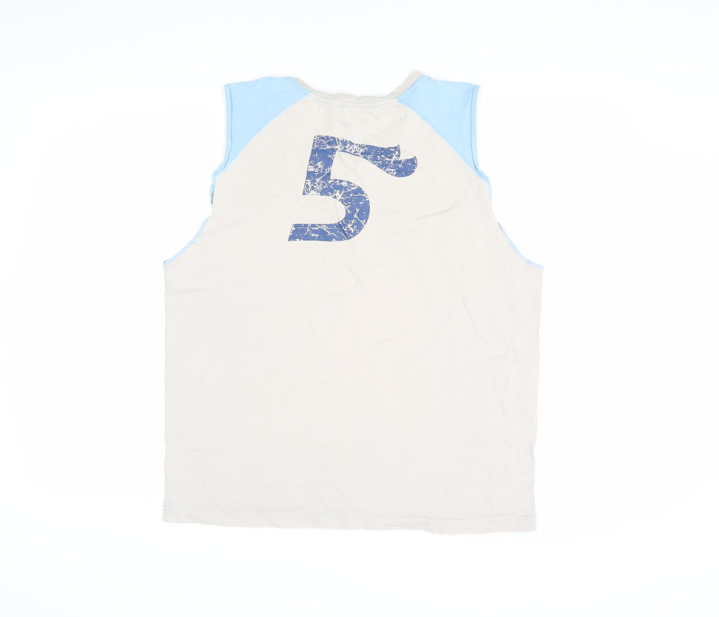 Unisex Adults UK Size M Reebok Beige  Tank