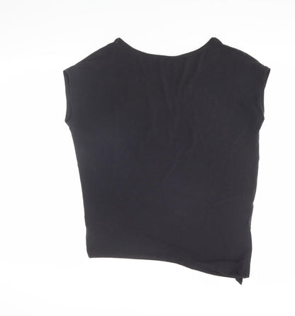 GapFit Women’s Black Sleeveless V-Neck T-Shirt