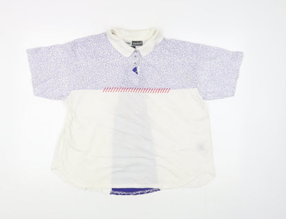 Jamie Sadock Women's M Geometric Polo - Casual Summer Style