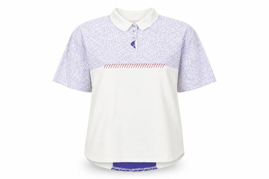 Jamie Sadock Women's M Geometric Polo - Casual Summer Style