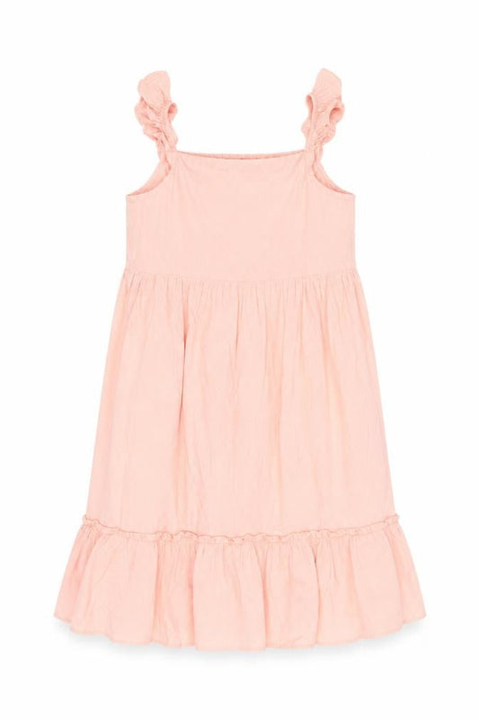 Front view of Gap Kids Pink Slip Dress Teens M Casual Beach