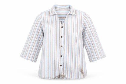 Womens UK Size S Orvis Multicoloured Basic Button-Up
