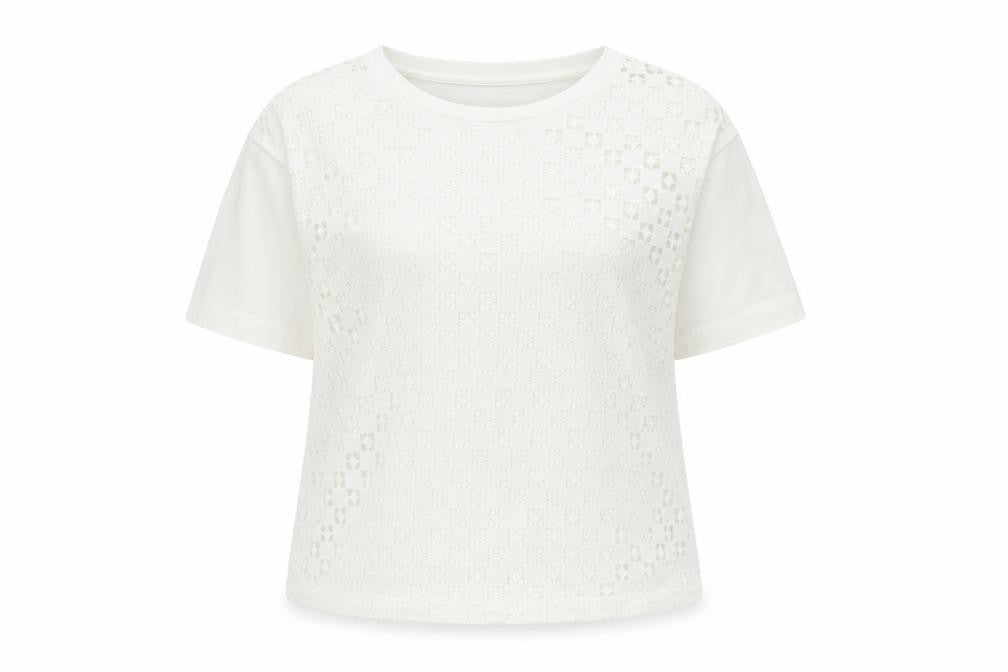 Womens UK Size M Gap White Basic T-Shirt