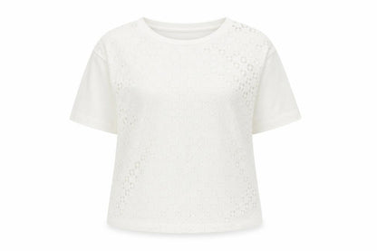 Womens UK Size M Gap White Basic T-Shirt