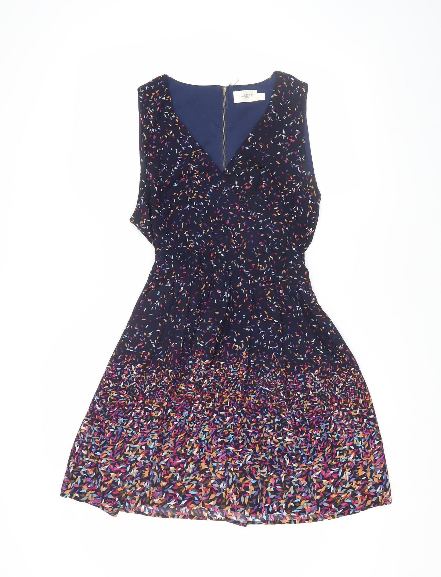 Goldkid London Women’s Multicoloured A-Line Dress, Size 12