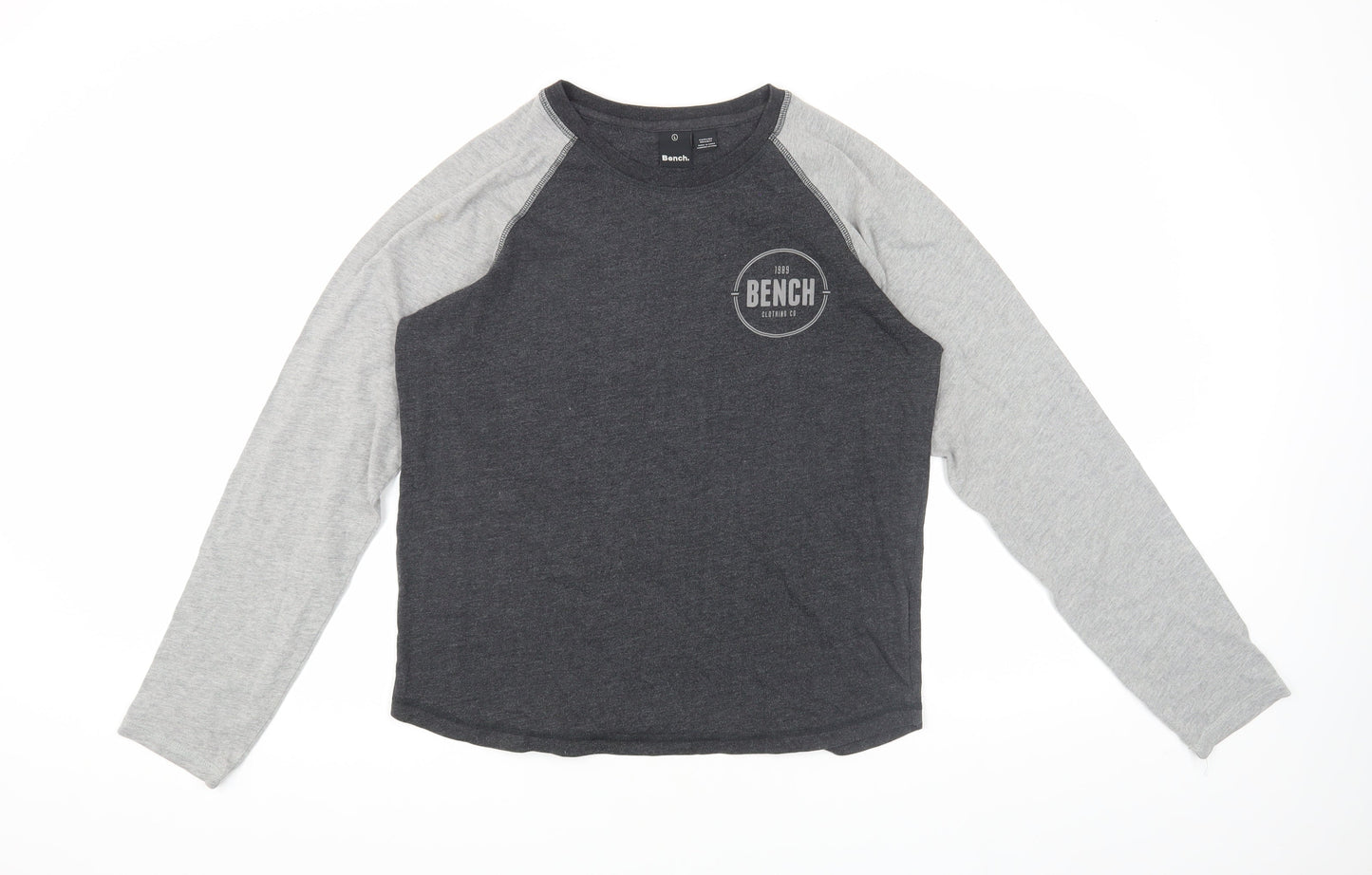 Mens UK Size L Bench Grey  T-Shirt